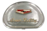 New Steering Wheel Center Cap Emblem / For 1957 Chevy 150 One Fifty Horn Button. Fixed Price $81.99.