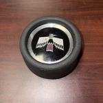 1968 Pontiac Firebird Steering Wheel Center Cap, Horn Orig. Gm, Great Cond.. Fixed Price $250.00.