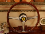 Ferrari 365 2+2 Nardi &c Steering Wheel Wood 41 Cm Hub Horn Button Nos New. Fixed Price $4200.00.