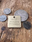 1970 Plymouth Superbird Solid Brass Key Fob Heart Mopar Hemi. Fixed Price $14.95.