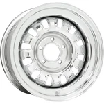 1968-69 Mustang; Gt Wheel; Chrome; Styled Steel 15"X7"; 5X4.5" Bolt. Fixed Price $352.99.