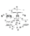 Genuine Mopar Steering Column Cover 1DK35XDBAB. Fixed Price $43.94.