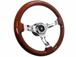 1969-89 Cadillac 14" Mahogany Wood Steering Wheel Kit, Telescopic Adapter. Fixed Price $287.99.