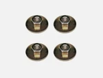 (4) Ext. Mirror To Door Nuts! For 1984-1996 Gm Corvette Base Convertible ZR1 Etc. Fixed Price $29.50.