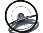 New Chevy Classic Car Steering Wheel 1957 Chevrolet Retro Auto. Fixed Price $395.00.