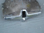 49 50 Mercury Oem Steering Column Cover With Chrome Trim 8M3655. Fixed Price $15.00.