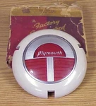 1941 Plymouth P12 Special Deluxe Nos Mopar Steering Wheel Emblem Ornament. Fixed Price $141.41.