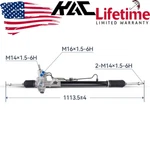 For Honda Cr-v 1997-2001 98 Power Steering Rack And Pinion Assembly 26-1776. Fixed Price $148.99.
