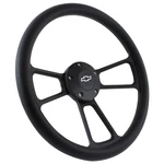 1969-1989 Chevrolet 14" Black Muscle Steering Wheel W/ Adapter Chevy Chevelle. Fixed Price $211.57.