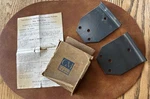 Rare Nos 1937 Chevy Car Horn Bracket Package. Fixed Price $95.00.
