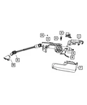Genuine Mopar Steering Column Shroud 1RN30DX9AD. Fixed Price $23.56.