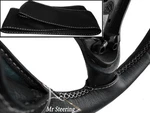 Fits Mga 1955-1962 Black Italian Leather Steering Wheel Cover White Stitching. Fixed Price $44.70.