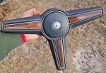 1978-1989 Pontiac Grand Prix Bonneville Lemans Steering Wheel Horn Button Pad. Fixed Price $125.00.
