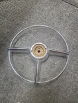 Oem 1949 1950 Pontiac Deluxe Steering Wheel Horn Chieftain Streamliner. Fixed Price $55.00.