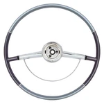 For Chevy Impala 64 Oer 9740630 2-SPOKE Two-tone Blue Steering Wheel Horn. Fixed Price $481.65.