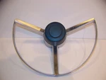 1967 68 Dodge Plymouth 3 Spoke Horn Ring & Blue Cap Oem #2925442 Coronet Dart. Fixed Price $149.99.