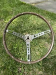 1965 1966 Mustang Gt Convertible Shelby Orig Deluxe Wood Steering Wheel. Fixed Price $100.00.