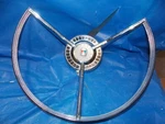 1959 Ford Fairlane 500 Galaxie Ranchero Power Steering Wheel Horn. Fixed Price $135.00.