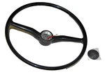 Steering Wheel With Horn Cap Black Fits Volkswagen TYPE2 Bus 1973-1979. Fixed Price $399.99.