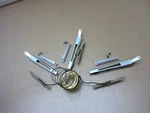 65 66 Cadillac Deville Fleetwood Steering Wheel Horn Buttons And Trim Assembly. Fixed Price $275.00.