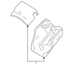 Genuine Ford Steering Column Cover 8G1Z-3530-AA. Fixed Price $20.02.