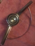 Nice 1964 1965 Chevelle Camino Steering Wheel Horn Button Chrome 9740962. Fixed Price $138.69.