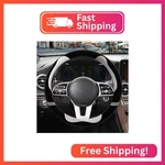 Binsheo 14 Inch Furry Cute Steering Wheel Cover, Soft Fluffy Short Plush Auto Ac. Fixed Price $22.04.
