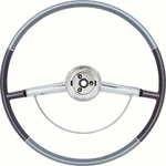 1964 Impala; Steering Wheel; With Chrome Horn Ring; Two Tone Blue. Fixed Price $329.99.