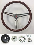 69-93 Oldsmobile Cutlass 442 98 Mahogany Wood Steering Wheel High Gloss 15". Fixed Price $219.49.