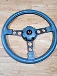 1970-1981 Pontiac Firebird Trans Am Steering Wheel Blue Formula Lemans Gto. Fixed Price $120.00.