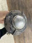 1939 Ford Deluxe Steering Wheel Horn Button W/ Rod Original Partial. Fixed Price $100.00.