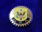 Metal United States Eagle Usa Grille Badge Bumper Topper Sign Emblem. Fixed Price $35.00.
