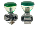 Hollywood Vintage Steering Wheel Suicide Spinner Knob, Clear Green. Fixed Price $199.99.