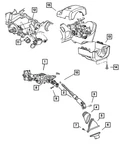 Genuine Mopar Steering Column Shroud 1BB10ZJ8AD. Fixed Price $45.76.