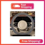 Binsheo 14 Inch Shaped Steering Wheel Cover For Prius Civic, Nappa Microfiber. Fixed Price $22.27.