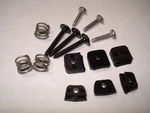 1965-67 Mustang Sim Wood Wheel Horn Contact Plate Hardware Kit Made In Usa. Fixed Price $29.99.