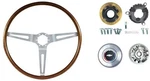 Oer 16" Walnut Steering Wheel Kit For 1967-1968 Chevrolet Camaro Nova Impala. Fixed Price $429.98.