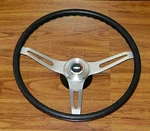 Comfort Grip Steering Wheel Kit Black Cushion 3SPOKE 67-8 Camaro Chevelle Impala. Fixed Price $229.95.
