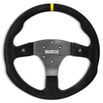 Sparco R330B Suede Steering Wheel With 2 Push Buttons Motorsport Racing Rally. Fixed Price $262.82.