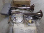 Kit, Dual Chrome Horns, 1966/79 Ford Trucks, W/air Brakes, Nos. Fixed Price $399.00.