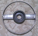 Sunbeam Alpine - Ii Steering Wheel Banjo Horn Poorly Repaired For Resto. Fixed Price $40.00.
