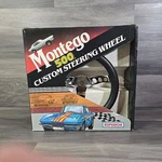 Vintage Superior 3 Spoke Steering Wheel Rat Hot Rod Sponge Vinyl Black. Fixed Price $200.00.
