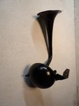 Vintage 1955 Lincoln Capri Trumpet Horn. Fixed Price $55.00.