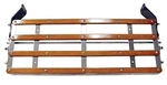 Luggage Rack Assy Chrome / Wood 1928-31 Model Ford. Fixed Price $289.99.