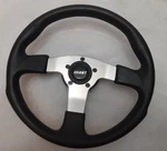 ** (1) Grant Black 13 1/2" Spoke Steering Wheel Rat Hot Rod. Fixed Price $75.00.