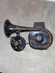 Vintage Jubilee No. 68 Piggy-back 12V Diesel Air Horn Industrial Truck Untested. Fixed Price $40.00.