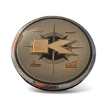 1947 1953 Kaiser Horn Button 3.75" Original Steering Wheel Center Emblem Crest. Fixed Price $69.95.