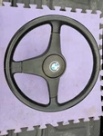 Bmw E30 '84-'89 325E 325I Sport Leather Steering Wheel Oem 3-SPOKE. Fixed Price $199.00.