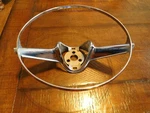 1959 Pontiac Steering Wheel Horn Oem #532305 69034. Fixed Price $75.00.