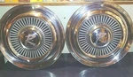 1963 1964 1965 1966 Amc Rambler Classic Chrome 15" Set 2 Oem Pair. Fixed Price $59.99.